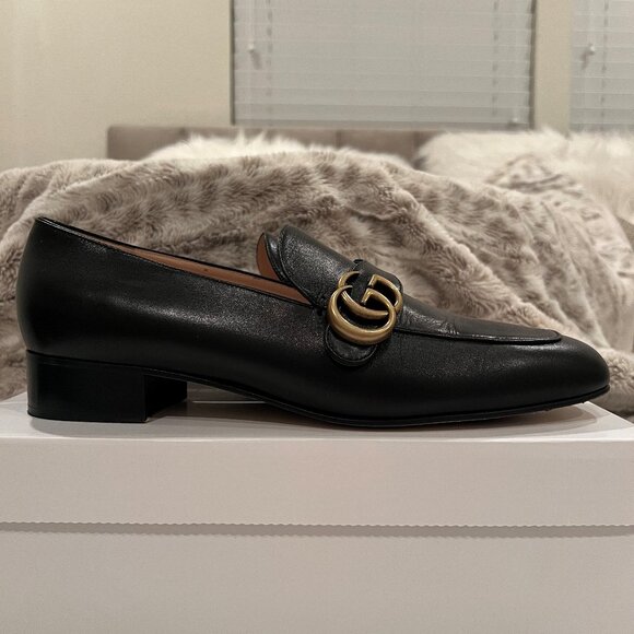 Women's Gucci GG Marmont Loafers, Size 42 - Picture 3 of 3
